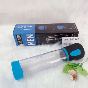 Máy tập to dương vật  Men PowerUp bơm tự động